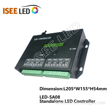 8 outport LED pixel SD card controller